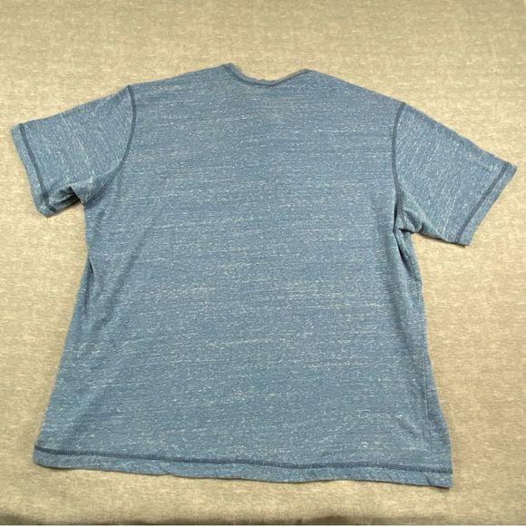 Hobbs Creek Mens Blue Short Sleeve Cre Neck Henley T-Shirt Size 2XL - Picture 2 of 8